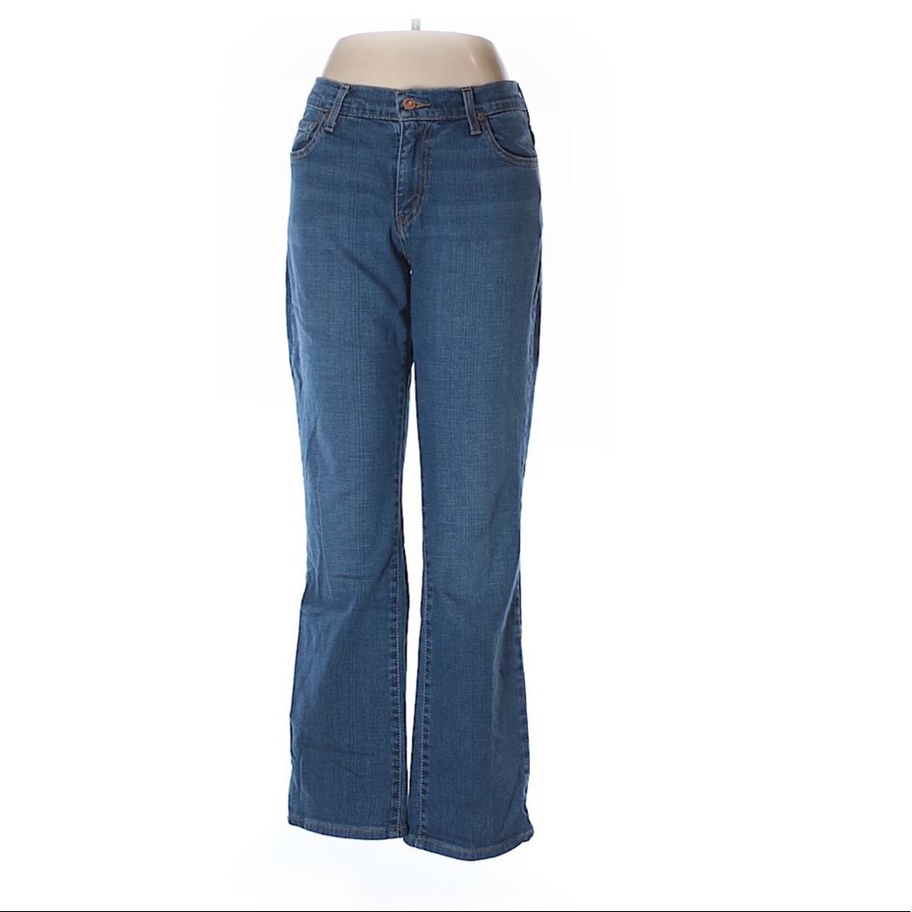 Levi relaxed boot cut jeans